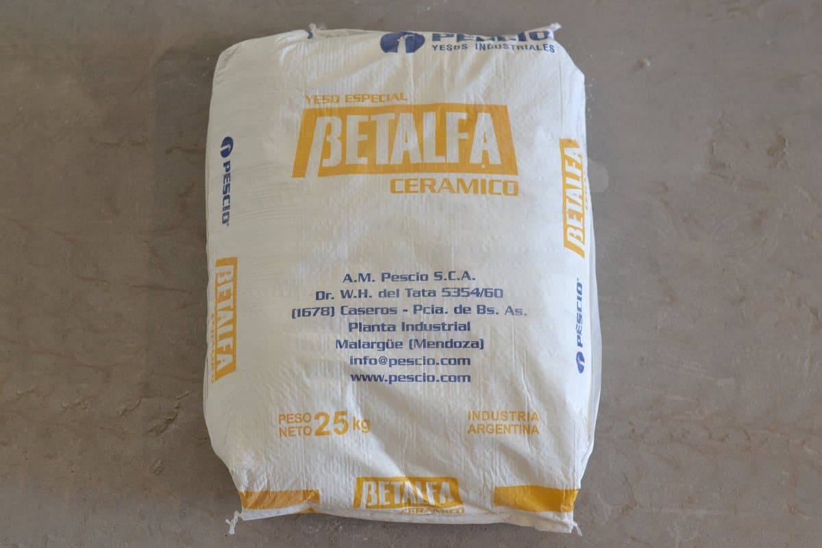Yeso Beta Alfa x 25 kg. - Imagen 1