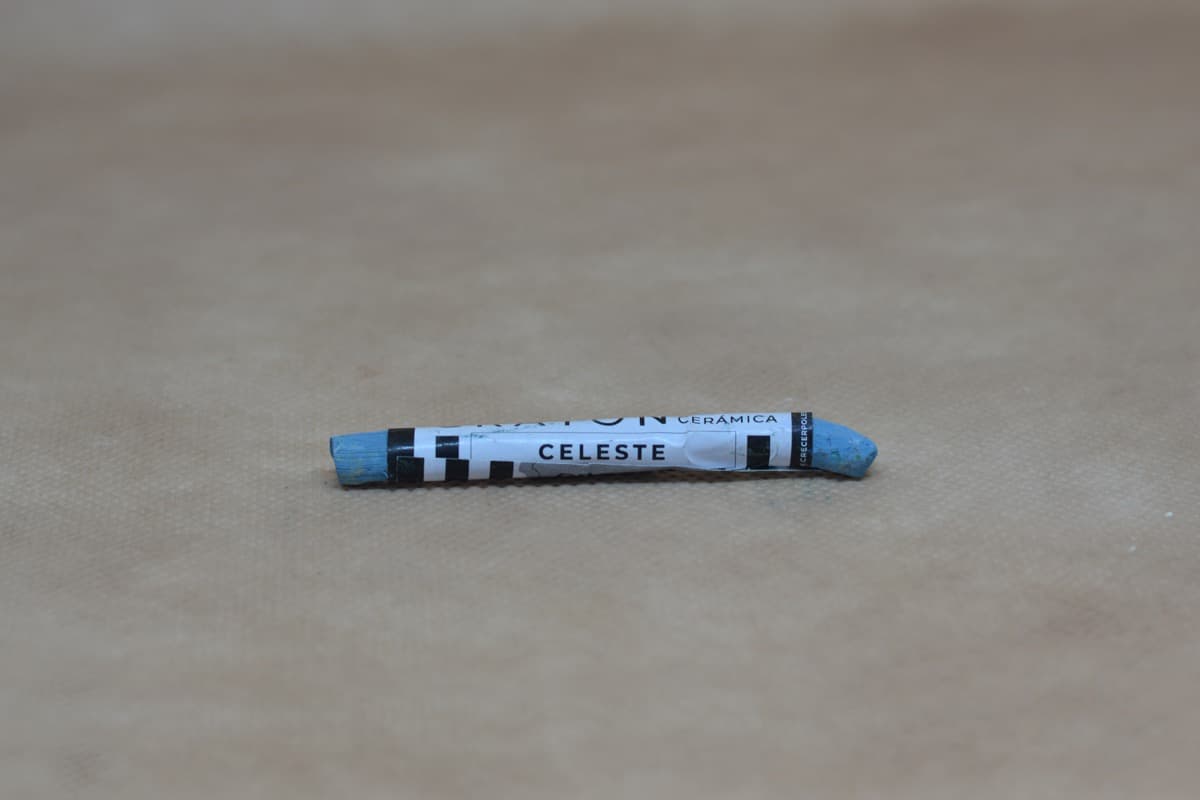 Crayones Cerámicos - Celeste - Imagen 1