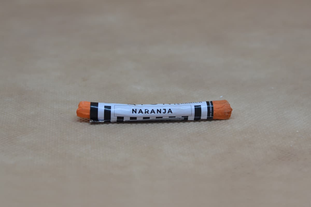 Crayones Cerámicos - Naranja - Imagen 1