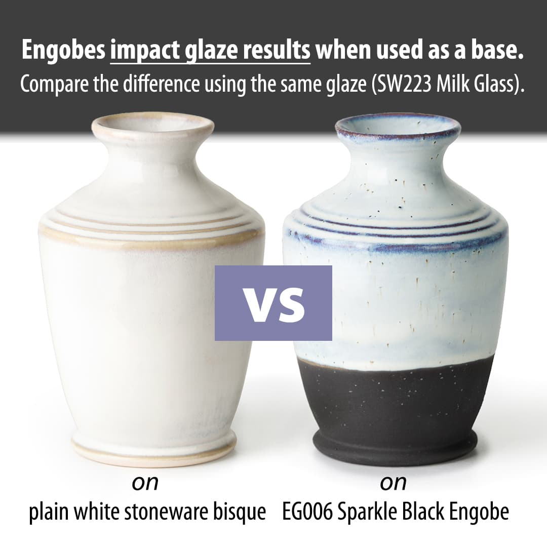 EG006P - Sparkle Black Engobe - Pint - Imagen 3
