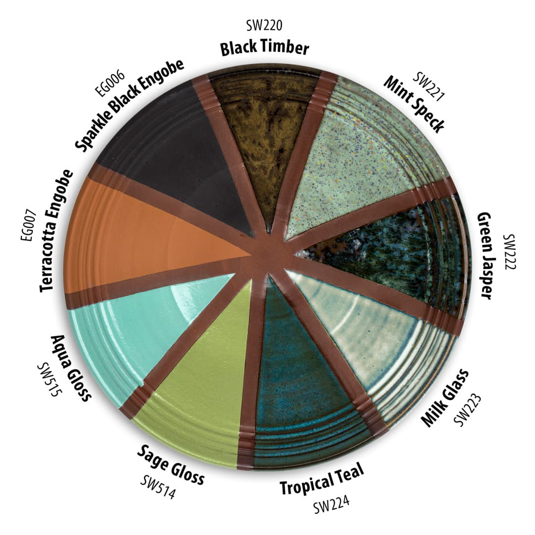 EG006P - Sparkle Black Engobe - Pint - Imagen 6