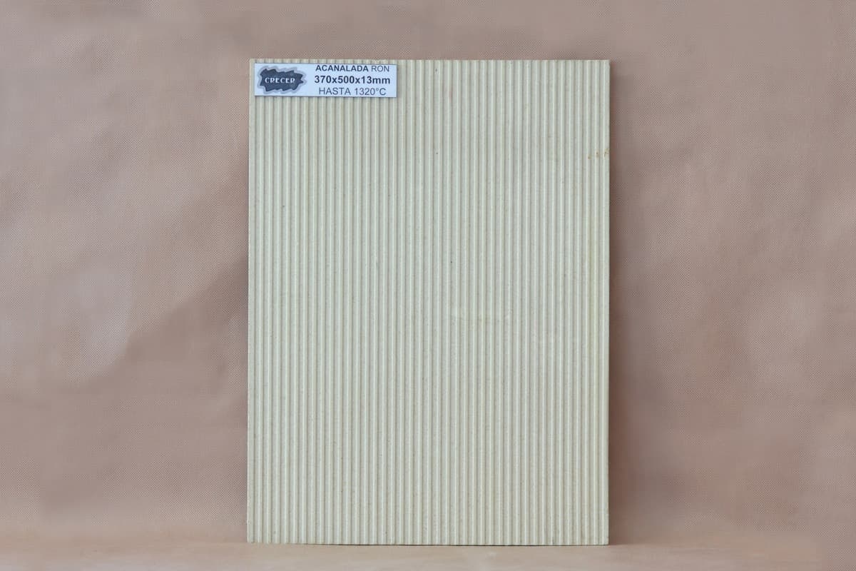 Placa Ron de 370 x 500 x 13 mm Acanalada - Imagen 1